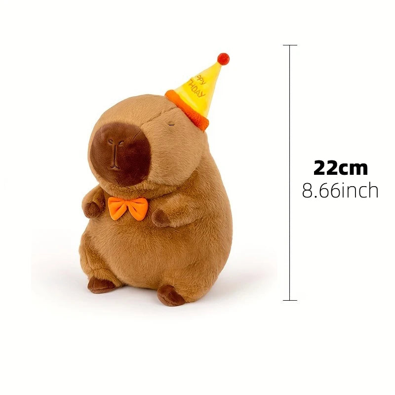 Adorable 23Cm Capybara Plush Toy - Soft, Fluffy Anime Doll Perfect for all gift giving!