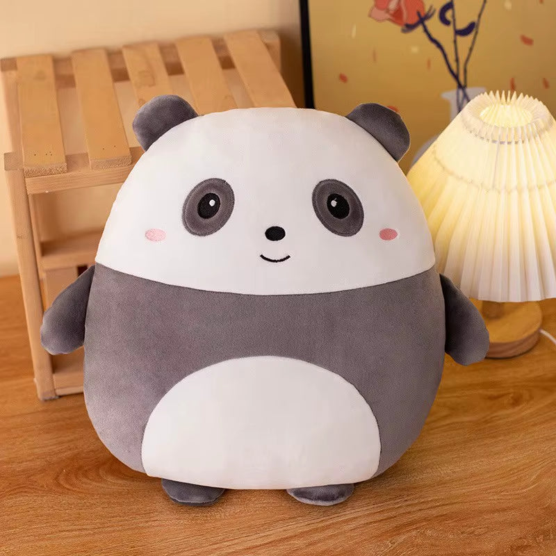 Adorable 40cm Kawaii Animal Plush Pillows - Penguin, Pig, Rabbit, Panda & Crab - Perfect Soft Gifts for Kids!