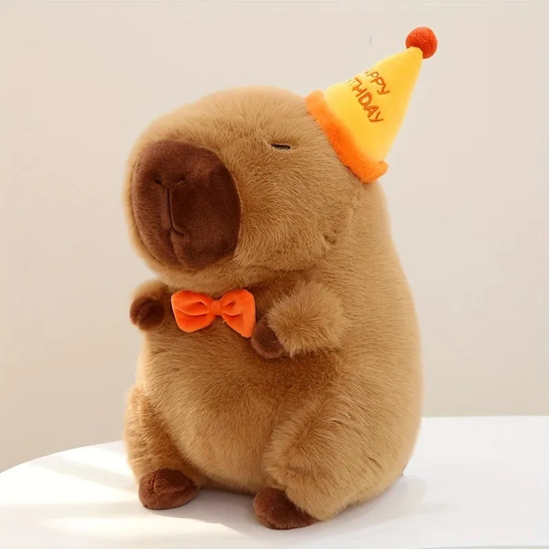 Adorable 23Cm Capybara Plush Toy - Soft, Fluffy Anime Doll Perfect for all gift giving!