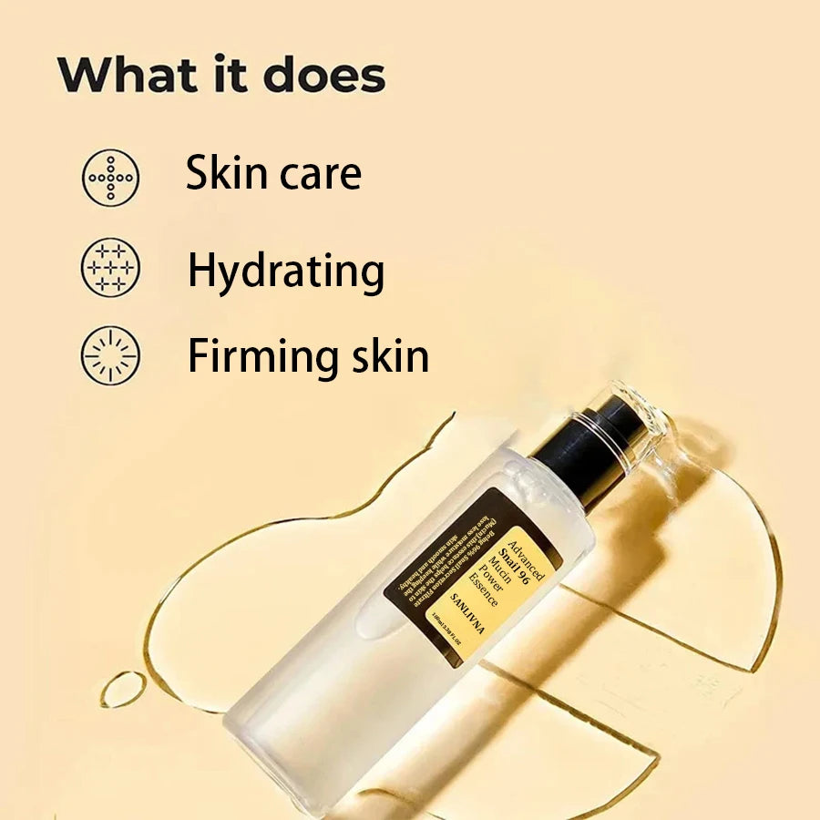 Revitalize Your Skin with 96% Snail Mucin Essence - Anti-Aging, Firming, and Brightening Formula for Youthful Radiance!