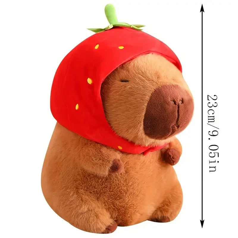 Adorable 23Cm Capybara Plush Toy - Soft, Fluffy Anime Doll Perfect for all gift giving!