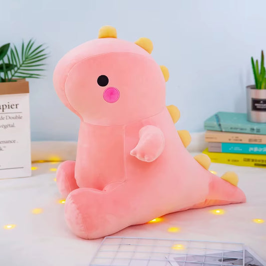 Adorable Kawaii Dinosaur Plush - Soft Stuffed Animal Toy & Pillow