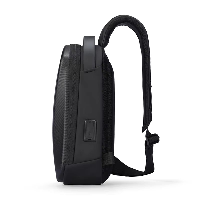 Markryden the Ratio Arc Mini: Hard-Shell Waterproof Daily Crossbody Bag USB Port