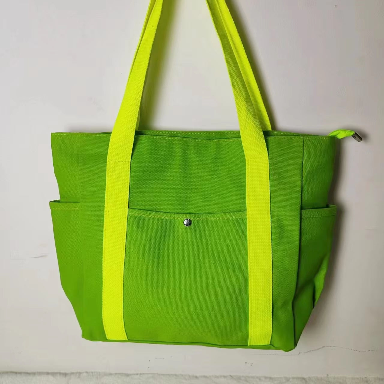 Stylish Large Capacity Canvas Tote Bag - Perfect for Work, College, and Daily Commuting!