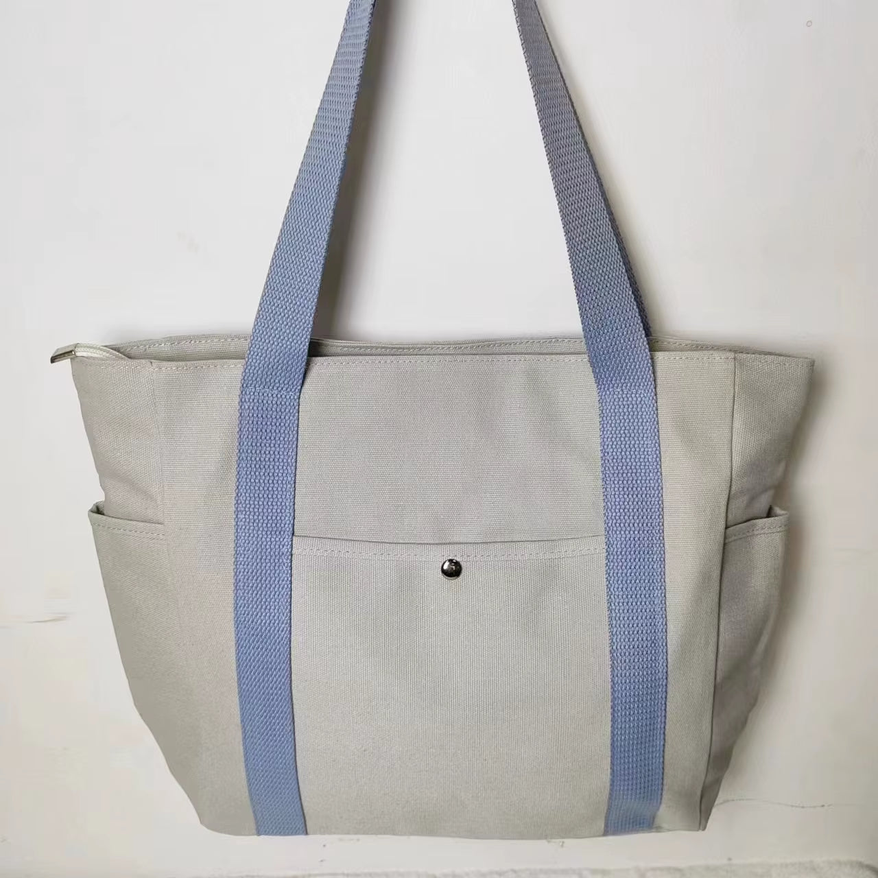 Stylish Large Capacity Canvas Tote Bag - Perfect for Work, College, and Daily Commuting!