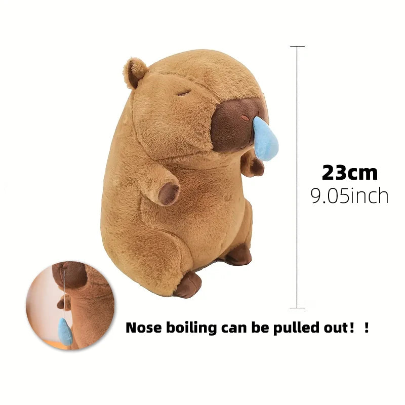 Adorable 23Cm Capybara Plush Toy - Soft, Fluffy Anime Doll Perfect for all gift giving!